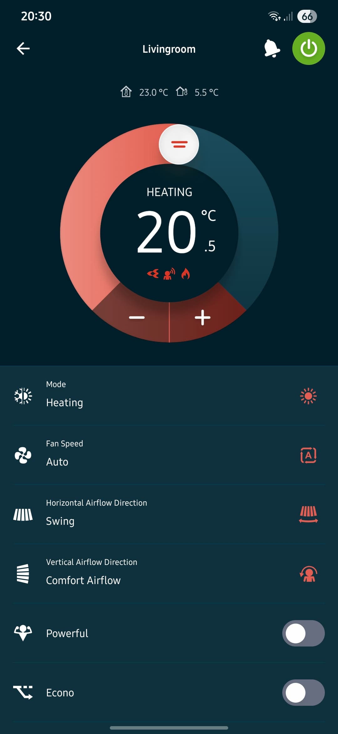 Ställ in din Daikin-värmepump i Onecta-appen